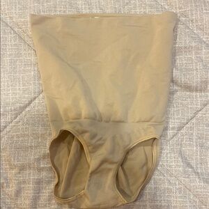 SPANX High-Waisted Shaping Panties in Beige